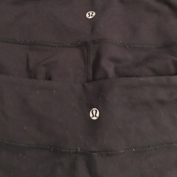 Two pairs of black lululemon leggings - Picture 7 of 7